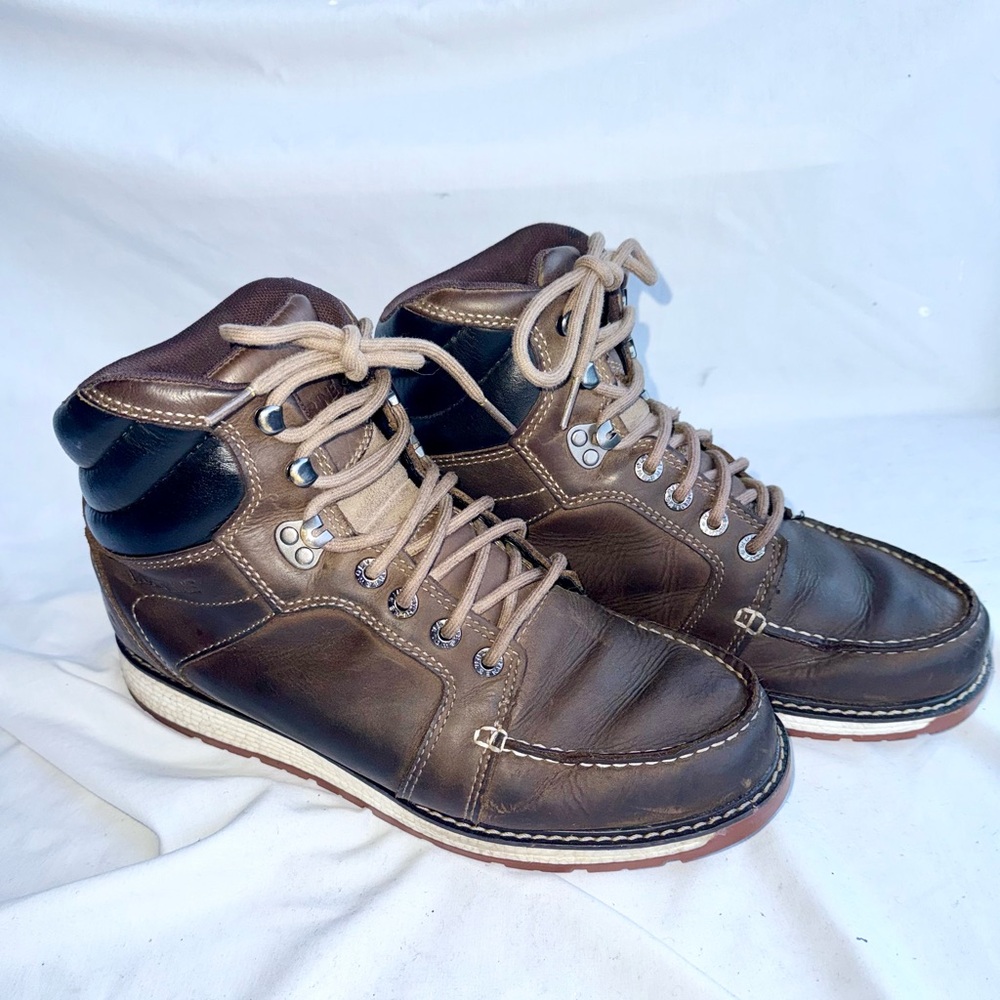 Wolverine Hellcat Ultraspring Rugged Moc-Toe Wedge Waterproof Workboot Men’s 12